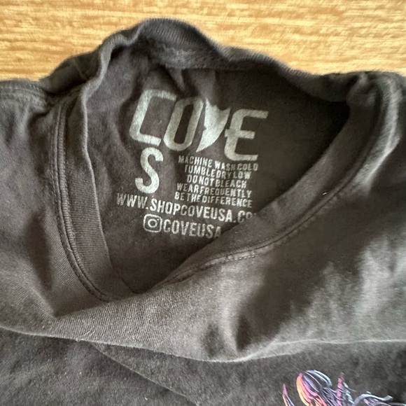 Cove Surf Co. Black Graphic T-Shirt - Picture 3 of 5